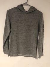 Calvin Klein Jeans Gray Lightweight Boys Hoodie 10/12