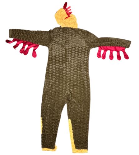 Hahn Huhn Kostüm Erwachsene Größe Medium Einteiler Kapuze Cosplay Scheune Tier - Bild 2 von 8