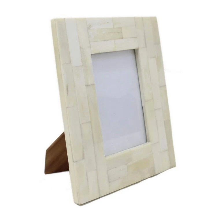 Handmade Antique Bone Inlay Photo Frame Picture Frame Best Gift - Image 4 of 4
