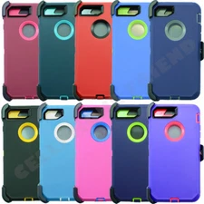 For Apple iPhone SE 2020 Shockproof Defender Case Cover with Belt Clip & Screen 