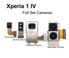 For Sony Xperia 1 IV XQ-CT72 Front Facing Back Ultra Wide Main Telephoto Zoom