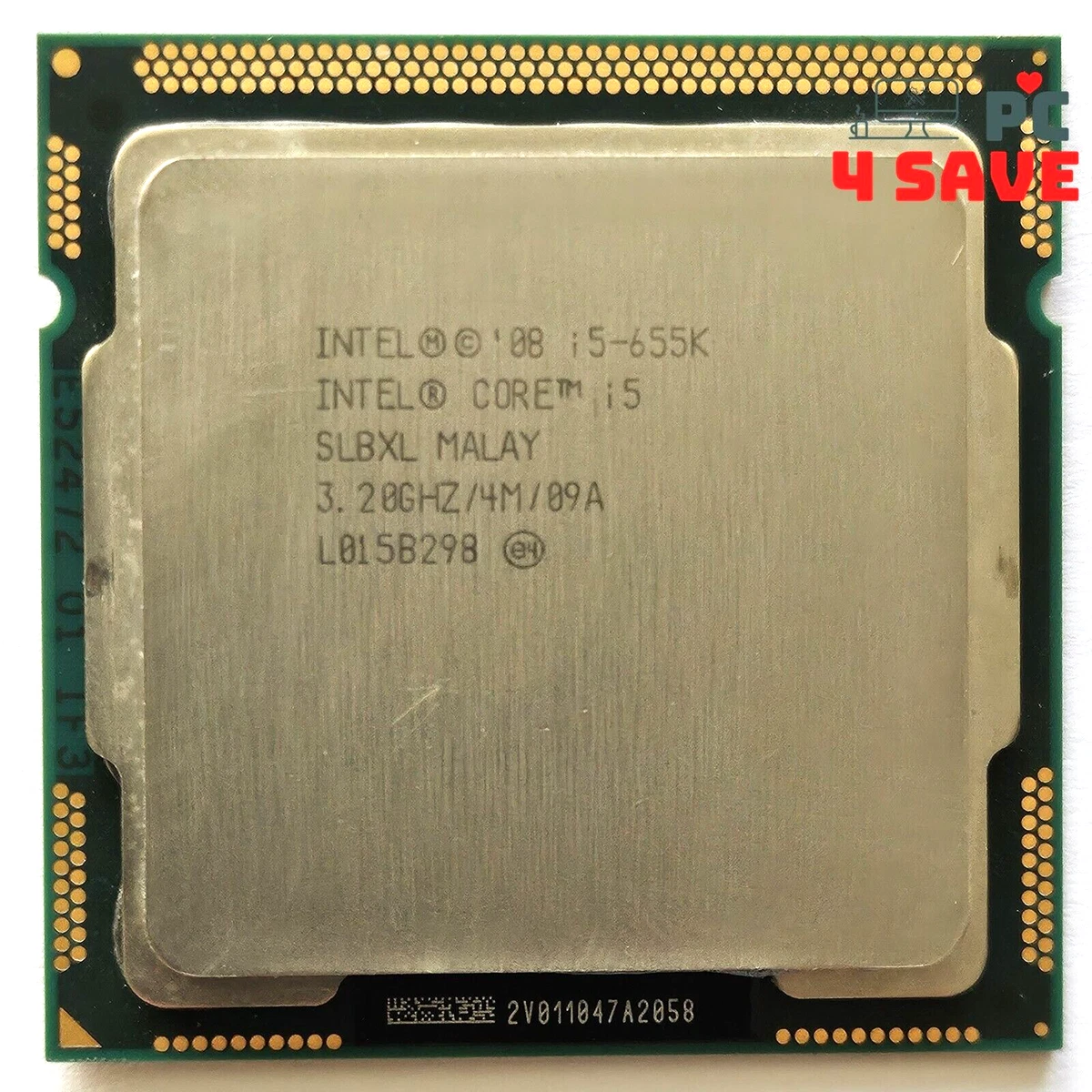 Intel Core I5-655K 3.2GHz Processore Desktop LGA1156 – Usato Ma Testato, Grafica Integrata