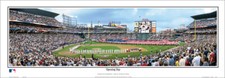 Baseball Atlanta Braves Opening Day at Turner Field Panoramic Poster  2099