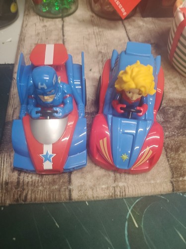2019 Jam'n Products Marvel Avengers Captain America Captain Marvel cars - Picture 19 of 19