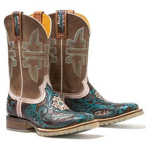Women's Tin Haul Lone Flower Boots with 