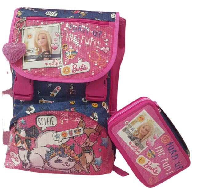 Seven Schoolpack Barbie Power to The Girl Zaino per Bambini - Multicolore |  Acquisti Online su eBay