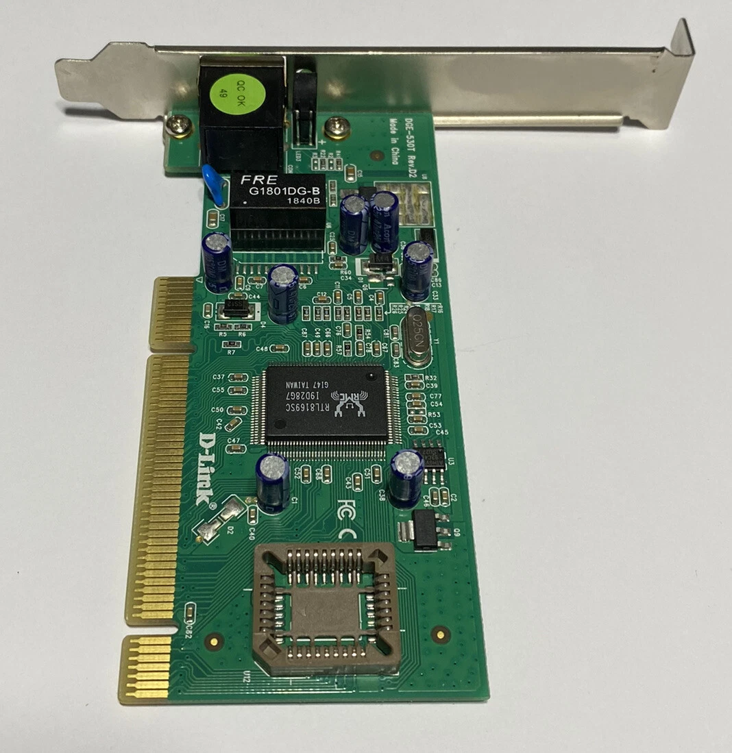 D Link DGE-530T Rev D2 Ethernet Network Adapter Card Gigabit.