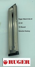 Ruger Mark III IV Magazine 10 Round .22 LR Mk 3 4 10 Rd Clip 90231 Factory MAG