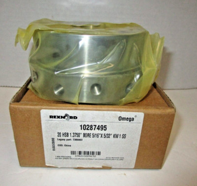 Rexnord Omega Straight Bore Style-Stock Bore Hub 10287495