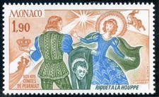 TIMBRE DE MONACO  N° 1159 ** CHARLES PERRAULT / RIQUET A LA HOUPE