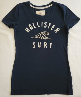 Hollister Womens T-shirt Logo Hollister Surf Fun, Casual