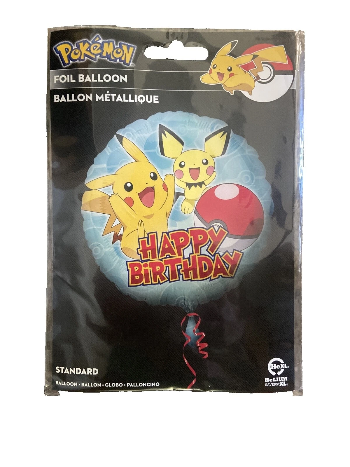 Воздушные шары из фольги на день рождения Pokémon