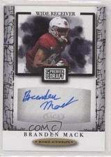 2021 Sage Premier Draft Auto Branden Mack #A53 Auto 0b5