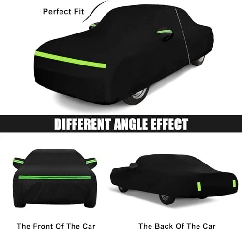 For Ford Galaxie 500 1960-1974 Waterproof Car Cover All Weather with Door Zipper Foto 4 de 4