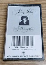 JOHNNY MATHIS-THE FIRST 25 YEARS THE SILVER ANNIVERSARY ALBUM CASSETTE TAPE
