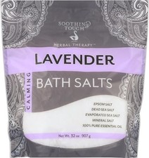 Soothing Touch Calming Bath Salt, 32 Oz, Lavender 308001-32 