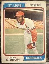 1974 Topps Bob Gibson #350 St. Louis Cardinals MLB Baseball Base Set Card