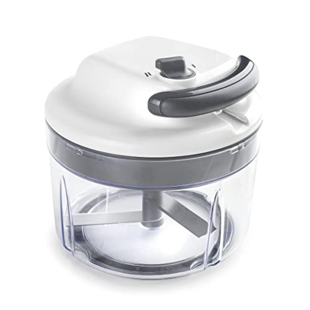 Lacor - 60599 - Taglierina manuale Affilato, tritatutto con lame in acciaio inox
