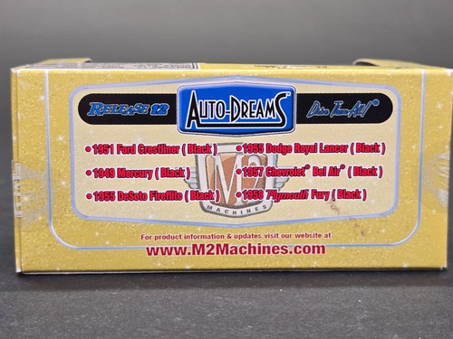 M2 Auto Dreams Release 12, Diecast 1:64, '57 Chevy, '51 Ford, '55 DeSoto, NIB - Picture 7 of 20