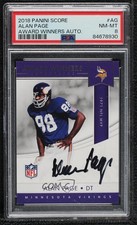 2017 Panini Award Winners Auto Alan Page #AWA-AG PSA 8 Auto HOF 1q7
