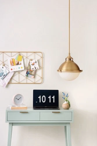 Hinkley Lighting 4834 Fletcher 2 Light 14"W Pendant - Brass - Picture 6 of 9