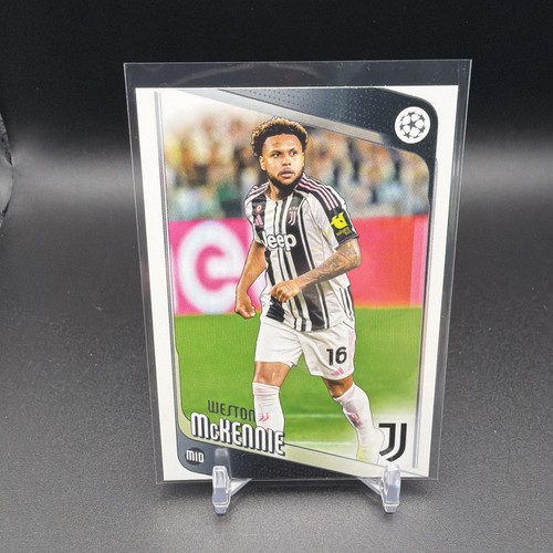 2025-26 Topps UEFA Club Competitions Soccer #15 Weston McKennie Juventus