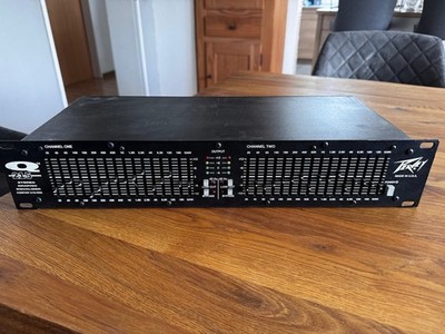 Peavey Q215 Equalizer EQ Rack Vintage 1980s Made In USA
