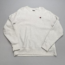 Champion Reverse Weave Sweatshirt Mens XL Gray Crewneck C Logo Heavyweight