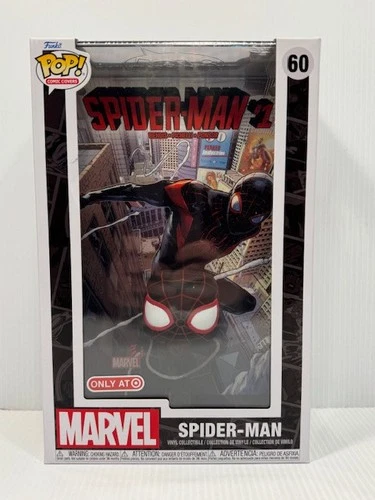 Marvel Miles Morales Spider-Man Funko Pop! #60 Comic Covers Target Exclusive New