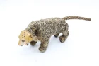 F Vintage Louis Marx Wind Up Mechanical Clockwork Walking Leopard Tin Plate Toy