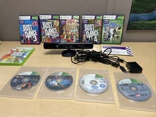 Microsoft Xbox 360 Kinect Sensor Bar with  10 Games Bundle tested