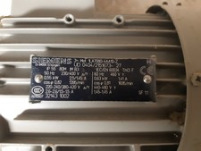 SIEMENS 3~ELEKTROMOTOR 1LA7080-4AA10-Z / 0,55-0,63KW Motor Drehstrom