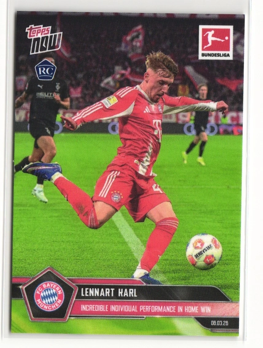 確認用(バイエルン) オートグラフ My First Topps