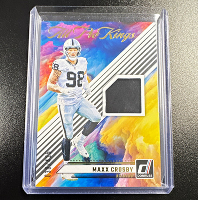 Panini 2024 Donruss All Pro Kings Maxx Crosby Raiders Patch #APK-MCR /25