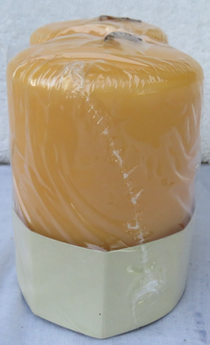 Vintage Package -2 4" citronella scented Pillar Candles-Outdoor Only-Pier 1 - Picture 5 of 8