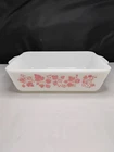 Vintage Pyrex Pink Gooseberry 1.5 Quart Oven Refridgerator Dish #503