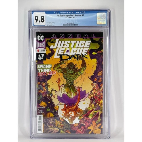 Justice League Dark : Annual #1. High-Grade 9.8 CGC -- DC Comic