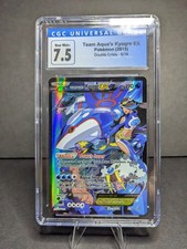 Team Aqua's Kyogre EX 6/34 Double Crisis Holo