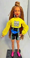Barbie Doll BMR1959 Multiracial Braids Biker Shorts GHT91 MTM Made to Move Body