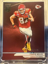 2024 Panini Donruss Elite - Travis Kelce #2 Maroon /249