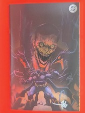 Absolute Batman #19 Retailer Virgin Foil Variant Creees Lee Signed NM COA