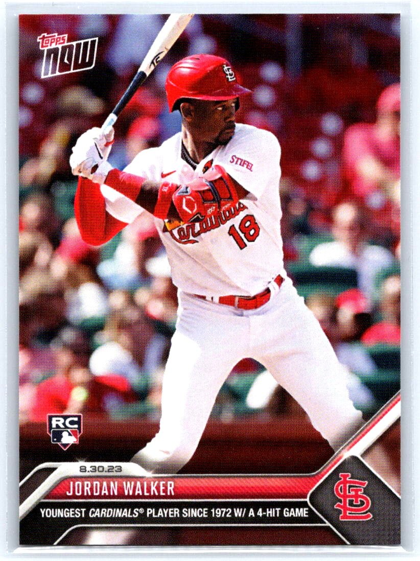 2023 Topps Now #787 Jordan Walker - St. Louis Cardinals
