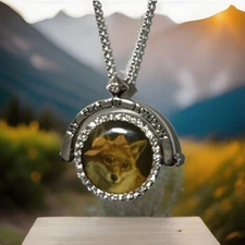 Brighton My Flat In London CLEVER LIKE A FOX Necklace NWT List $72 Rare Find!