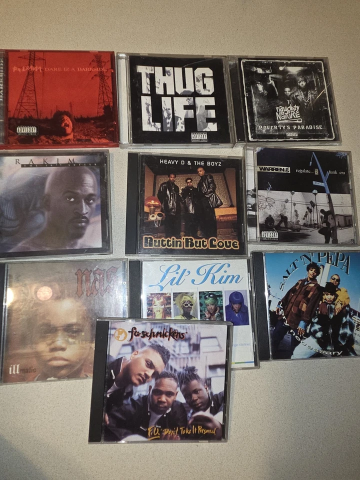 Vintage Hip Hop CDs,  Lot Of 50. 2 Pac, Easy-E, LL COOL J, Dr.Dre, & More - Image 2 of 4