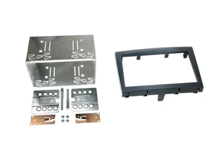 Porsche Boxster (987) Cadre Autoradio Noir ACR Double DIN / 2-DIN - Photo 1/2