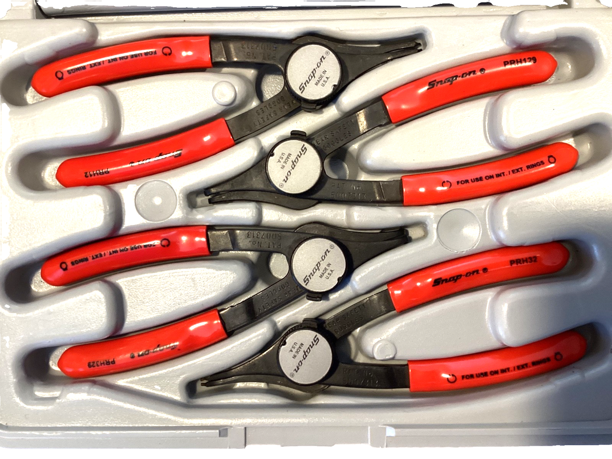 サイレントメビウス グロスポリナーミニレプリカ Snap-on Convertible Retaining Snap Ring Pliers 6pc Set PRH406 for