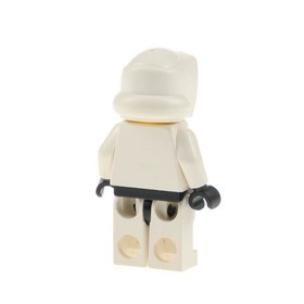 1x LEGO Mini Figurine Star Wars Imperial Scout Trooper Head Yellow Helmet 7128