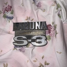 Chevrolet Type Laguna Vitrolux S3 Emblem Metal Vintage Ornament Nameplate 345361