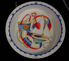 TIFFANY  Co. "Tiffany Seashore" Dinnerware Collection Ceramic Kids Bowl MINT 