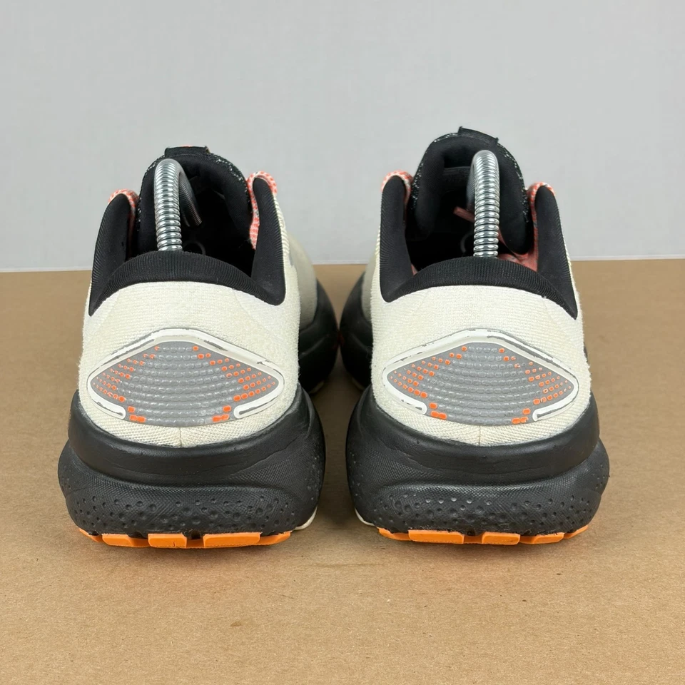 Brooks Ghost 16 Athletic Running Shoes Womens 6.5 White Pink Black Low Top - Image 4 of 4